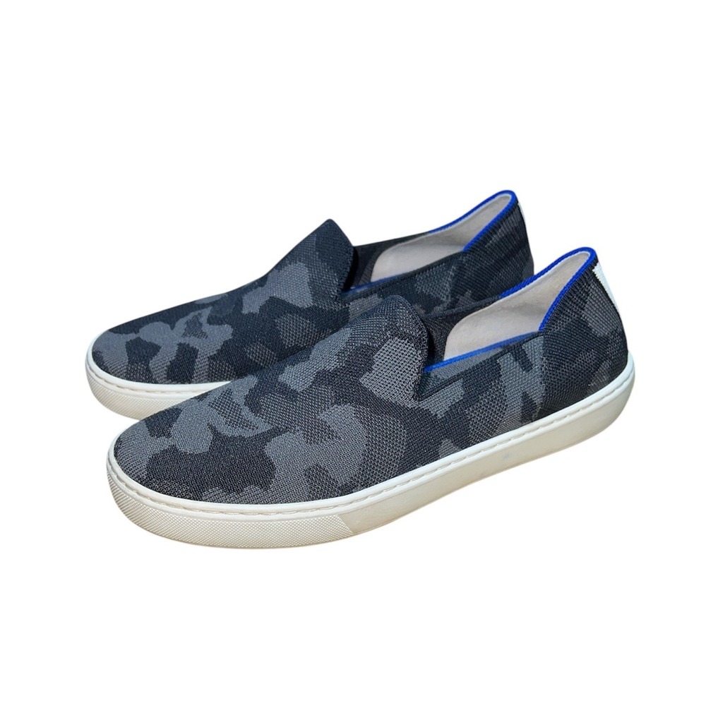 ROTHYS Camo Knit Slip On Sneakers Women's Size 8.5 Casual Shoes Walking - Picture 2 of 11